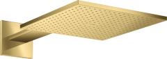 Верхний душ AXOR ShowerSolutions 300/300 1jet, с держателем, полированное золото арт. 35314990
