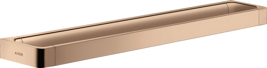 Купить купить полотенцедержатель axor universal softsquare и рейлинг 600 мм, полированное красное золото арт. 42832300