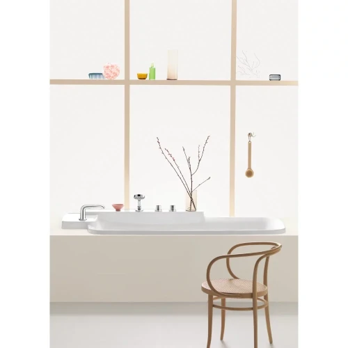 Купить купить набор на край ванны axor secuflex, с ручным душем, полированная бронза арт. 19418130