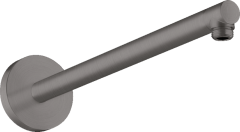 Держатель верхнего душа Axor ShowerSolutions, 390 мм, шлифованный черный, хром арт. 26431340