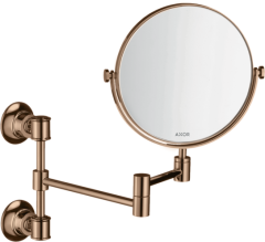 Зеркало косметическое AXOR Montreux полированное красное золото арт. 42090300
