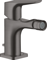 Смеситель для биде AXOR Citterio E с рычаговой рукояткой, матовый черный, хром арт. 36121340