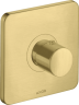 Купить купить термостат highflow axor citterio m, скрытого монтажа, матовая латунь арт. 34716950