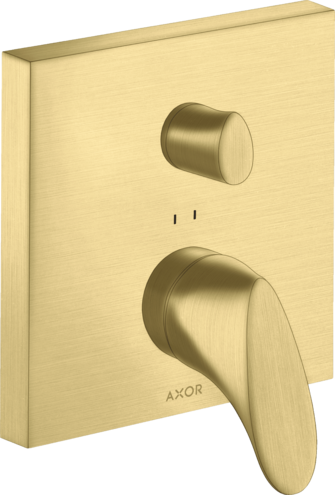 Купить купить смеситель для ванны axor starck organic, однорычажный, скрытого монтажа, шлифованная медь арт. 12415950