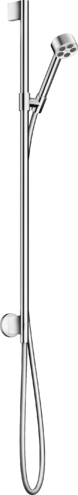 Купить купить душевой набор axor one, с ручным душем, 75 1jet ecosmart, хром арт. 48791000