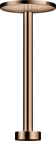 Купить купить потолочное подсоединение axor one 280 2jet 300 мм, для верхнего душа, полированное красное золото арт. 48496300