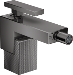 Смеситель для биде AXOR Edge с алмазной огранкой, полированный черный, хром арт. 46211330