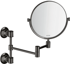 Зеркало косметическое AXOR Montreux полированный черный, хром арт. 42090330