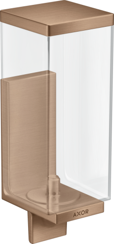 Купить купить дозатор жидкого мыла axor universal rectangular, матовое красное золото арт. 42610310
