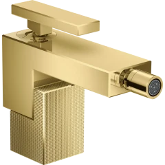 Смеситель для биде AXOR Edge с алмазной огранкой, полированное золото арт. 46211990