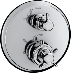 Термостат AXOR Montreux с запорным вентилем для скрытого монтажа, хром арт. 16800000