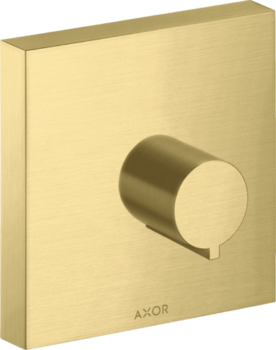 Купить купить запорный вентиль axor showersolutions 120/120, скрытого монтажа, шлифованная медь арт. 10972950
