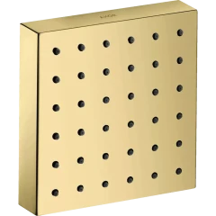 Модуль душа Axor ShowerCollection, скрытый монтаж, квадратный, 120x120 мм, полированная медь арт. 28491930