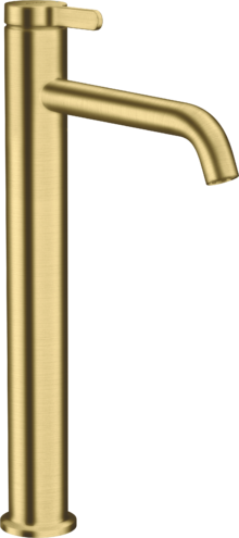 Купить купить смеситель для раковины axor select 260, с рычаговой рукояткой, со сливным гарнитуром, шлифованная медь арт. 48002950