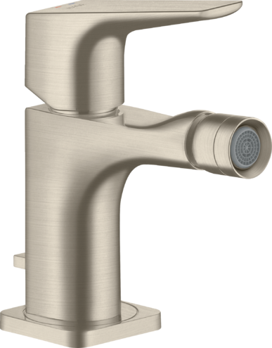 Купить купить смеситель для биде axor citterio e с рычаговой рукояткой, матовый никель арт. 36121820