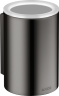 Купить купить стаканчик для зубных щеток axor universal circular настенный, полированный черный, хром арт. 42804330