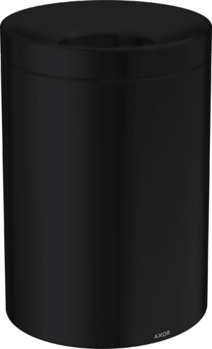 Купить купить корзина для мусора axor universal circular, матовый черный арт. 42872670