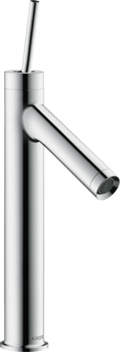 Купить купить смеситель axor starck для раковины с высотой излива 170 мм с незапираемым сливным набором, хром арт. 10123000