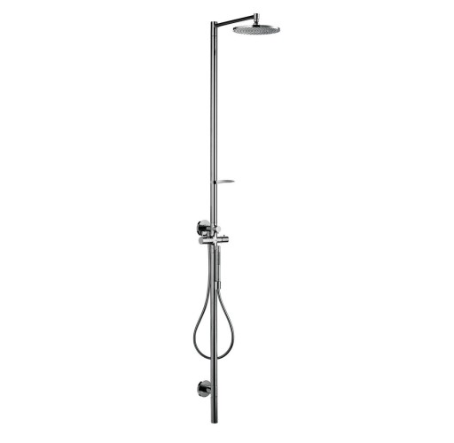 Купить купить душевая колонна axor starck с термостатом и верхним душем диаметр 240 мм 1/2, хром арт. 10912000