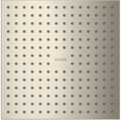 Верхний душ Axor ShowerSolutions 250/250 1jet, потолочный монтаж, шлифованный никель арт. 35309820