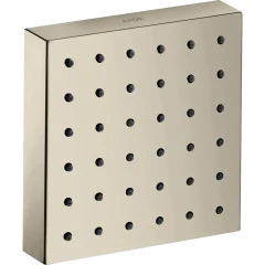 Модуль душа Axor ShowerCollection, скрытый монтаж, квадратный, 120x120 мм, полированный никель арт. 28491830