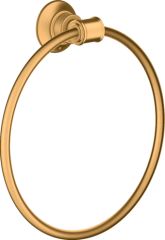 Полотенцедержатель AXOR Montreux кольцевой матовое золото арт. 42021250