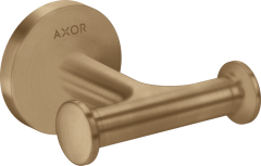 Двойной крючок AXOR Universal Circular, матовая бронза арт. 42812140