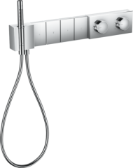 Модуль термостата AXOR Edge 610/100 для 4 потребителей скрытого монтажа, хром арт. 46720000