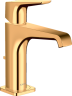 Купить купить смеситель для раковины axor citterio e 130, с рычаговой рукояткой, со сливным гарнитуром, полированное золото арт. 36110990