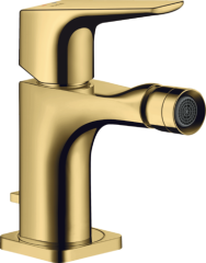 Смеситель для биде AXOR Citterio E с рычаговой рукояткой, полированное золото арт. 36121990