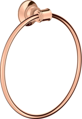 Полотенцедержатель AXOR Montreux кольцевой полированное красное золото арт. 42021300