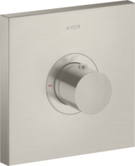 Термостат AXOR ShowerSelect HighFlow, скрытого монтажа, квадратный, сталь арт. 36718800