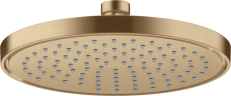 Купить купить верхний душ axor showersolutions 220 1jet, матовая бронза арт. 35382140