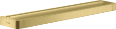 Полотенцедержатель AXOR Universal Softsquare и рейлинг 600 мм, матовая латунь арт. 42832950