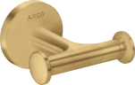 Купить купить двойной крючок axor universal circular, матовое золото арт. 42812250