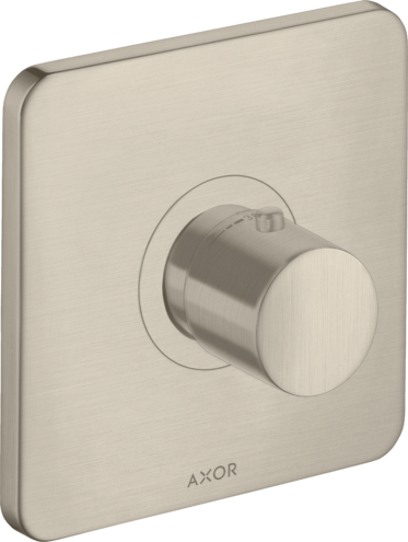 Купить купить термостат axor citterio m, скрытого монтажа, шлифованный никель арт. 34715820