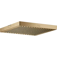 Верхний душ Axor ShowerCollection, 1 Jet, скрытого монтажа, 24x24 см, полированная бронза арт. 10924130