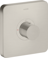 Термостат AXOR ShowerSelect HighFlow, скрытого монтажа, softsquare, сталь арт. 36711800