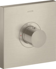 Термостат AXOR ShowerSelect HighFlow, скрытого монтажа, квадратный, матовый никель арт. 36718820