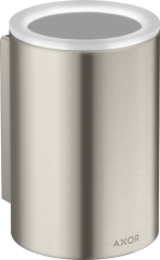 Стаканчик для зубных щеток AXOR Universal Circular настенный, сталь арт. 42804800