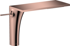Смеситель для раковины Axor Massaud, однорычажный, 220, для накладной раковины, с не запираемым сливным набором, полированное красное золото арт. 18020300