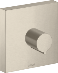 Запорный вентиль AXOR ShowerSolutions 120/120, скрытого монтажа, шлифованный никель арт. 10972820