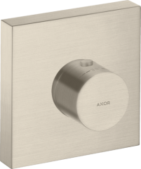 Термостат AXOR ShowerSolutions 120/120, скрытого монтажа, квадратный, шлифованный никель арт. 10755820