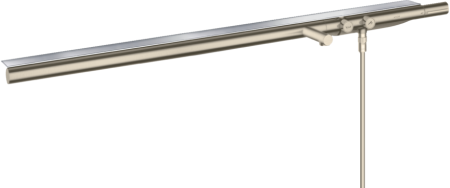 Купить купить термостат для ванны axor showersolutions 1200, внешнего монтажа, шлифованный никель арт. 45421820