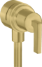 Купить купить шланговое удлинение axor citterio с клапаном обратного тока, с запорным вентилем, с рычаговой рукояткой, матовая латунь арт. 39882950
