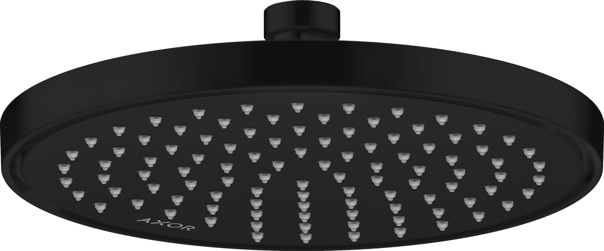 Купить купить верхний душ axor showersolutions 220 1jet, матовый черный арт. 35382670