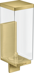 Дозатор жидкого мыла AXOR Universal Rectangular, матовая латунь арт. 42610950