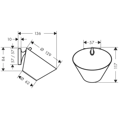 Купить купить мыльница axor starck organic, хром арт. 42733000