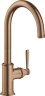 Купить купить смеситель для кухни axor montreux 260, однорычажный, с поворотным изливом, шлифованное красное золото арт. 16580310
