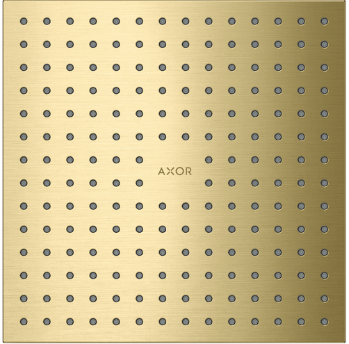 Купить купить верхний душ axor showersolutions 250/250 1jet, потолочный монтаж, шлифованная медь арт. 35309950